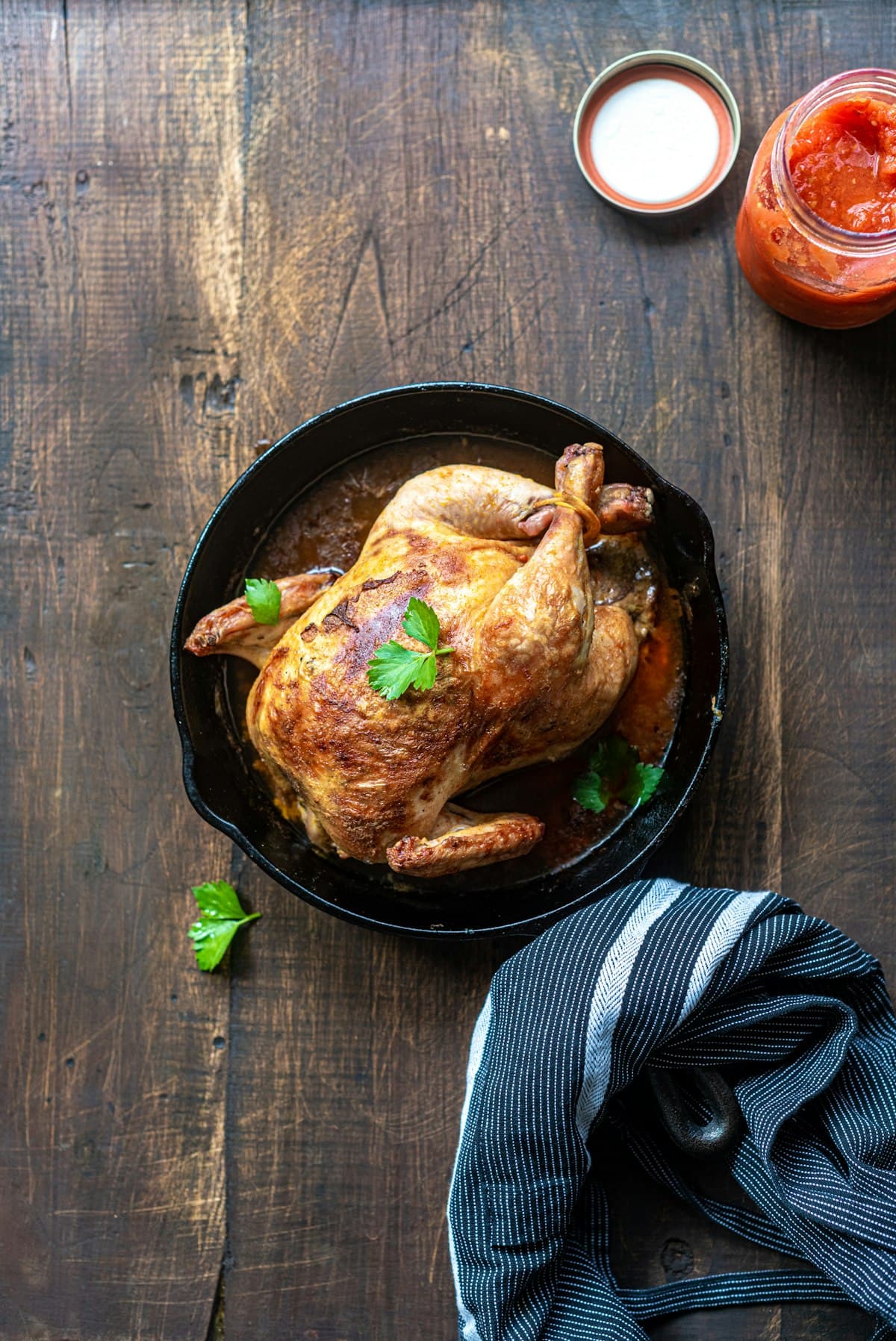 Cuisse de poulet dorée